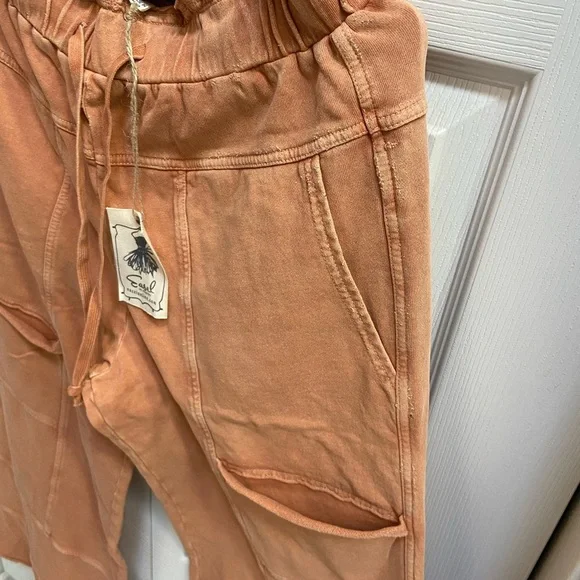 Easel rust color wide -Leg Pants - Picture 3 of 6